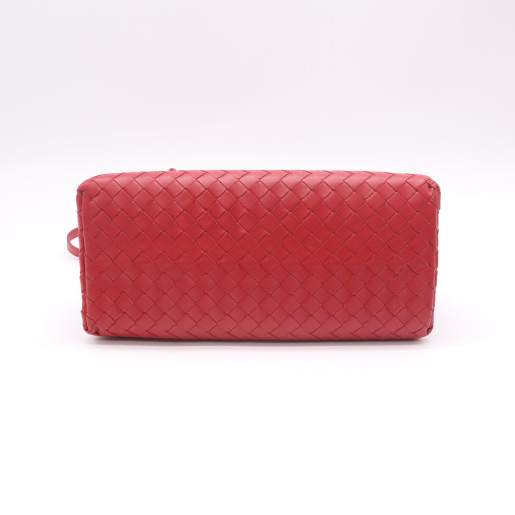 Roma Mini Intrecciato Red B23153