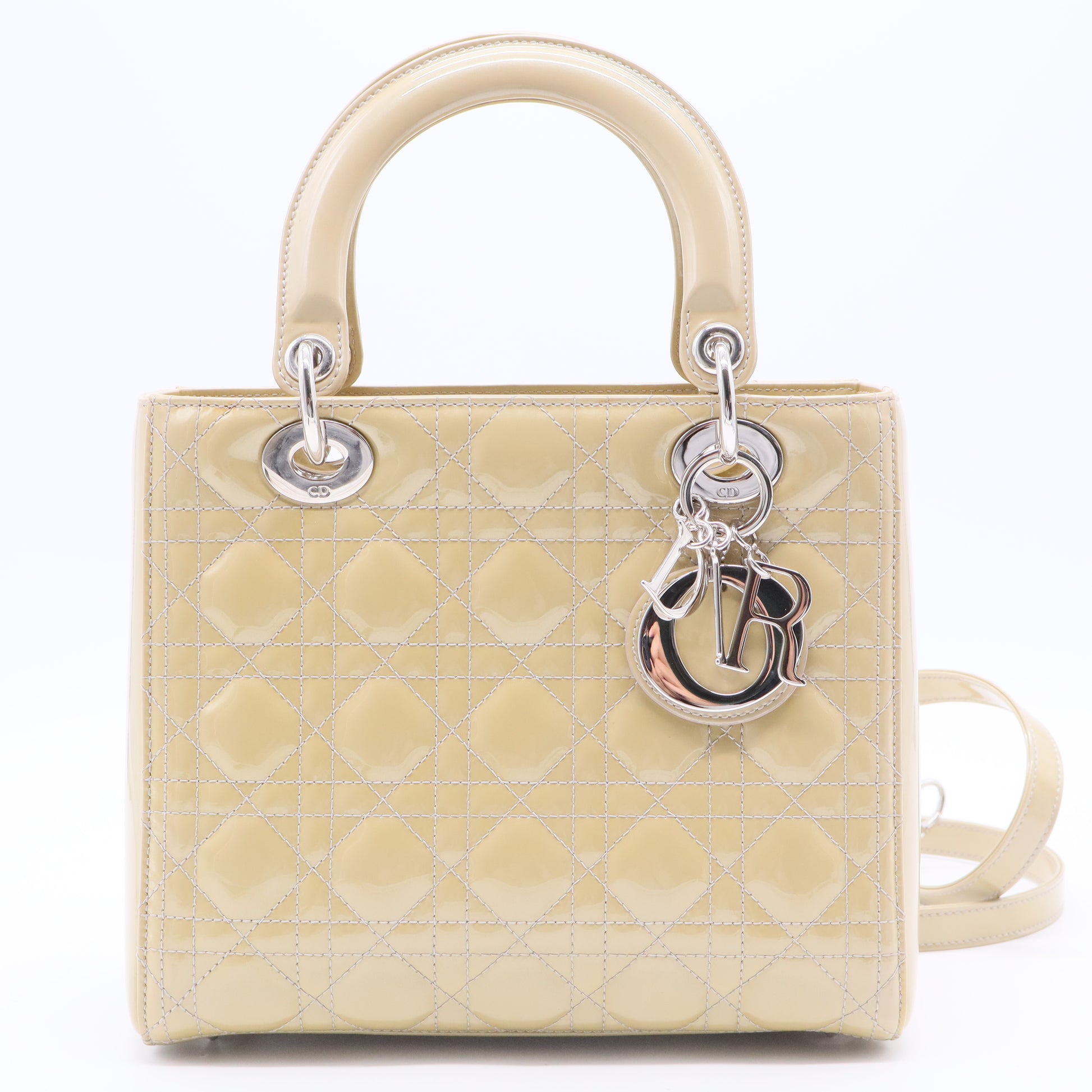 Medium Patent Lady Dior Bag
