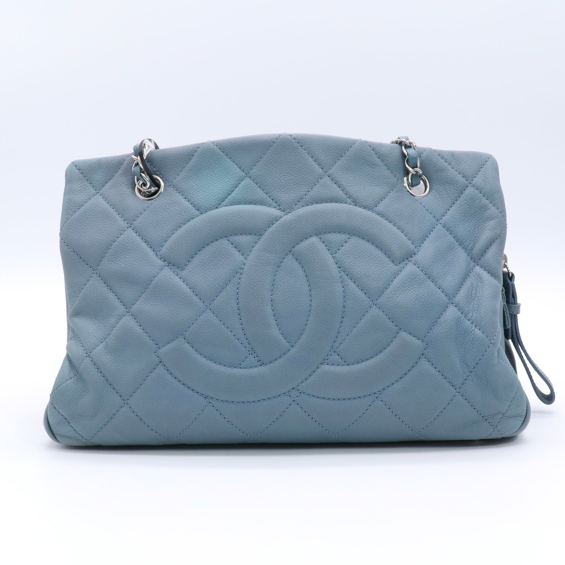 Quilted chain tote bag twins