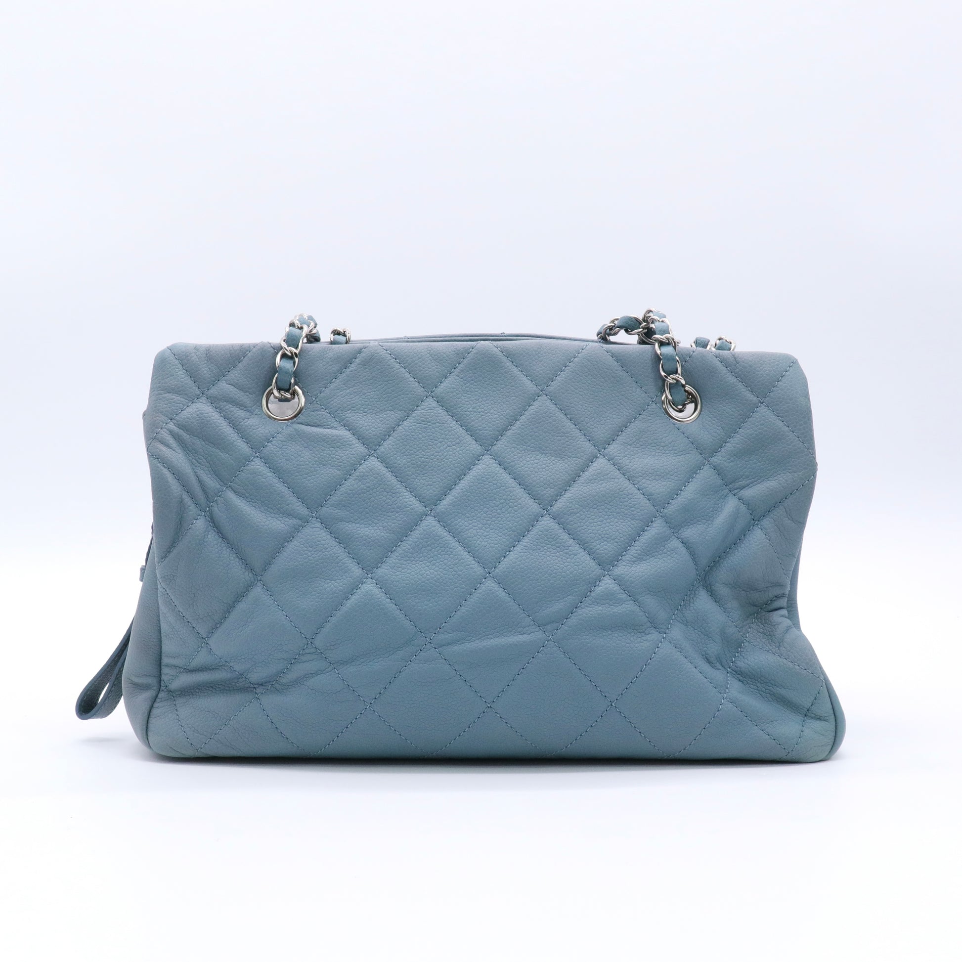 Quilted chain tote bag twins