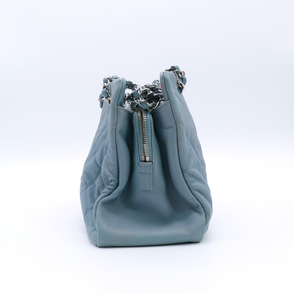 Quilted chain tote bag twins