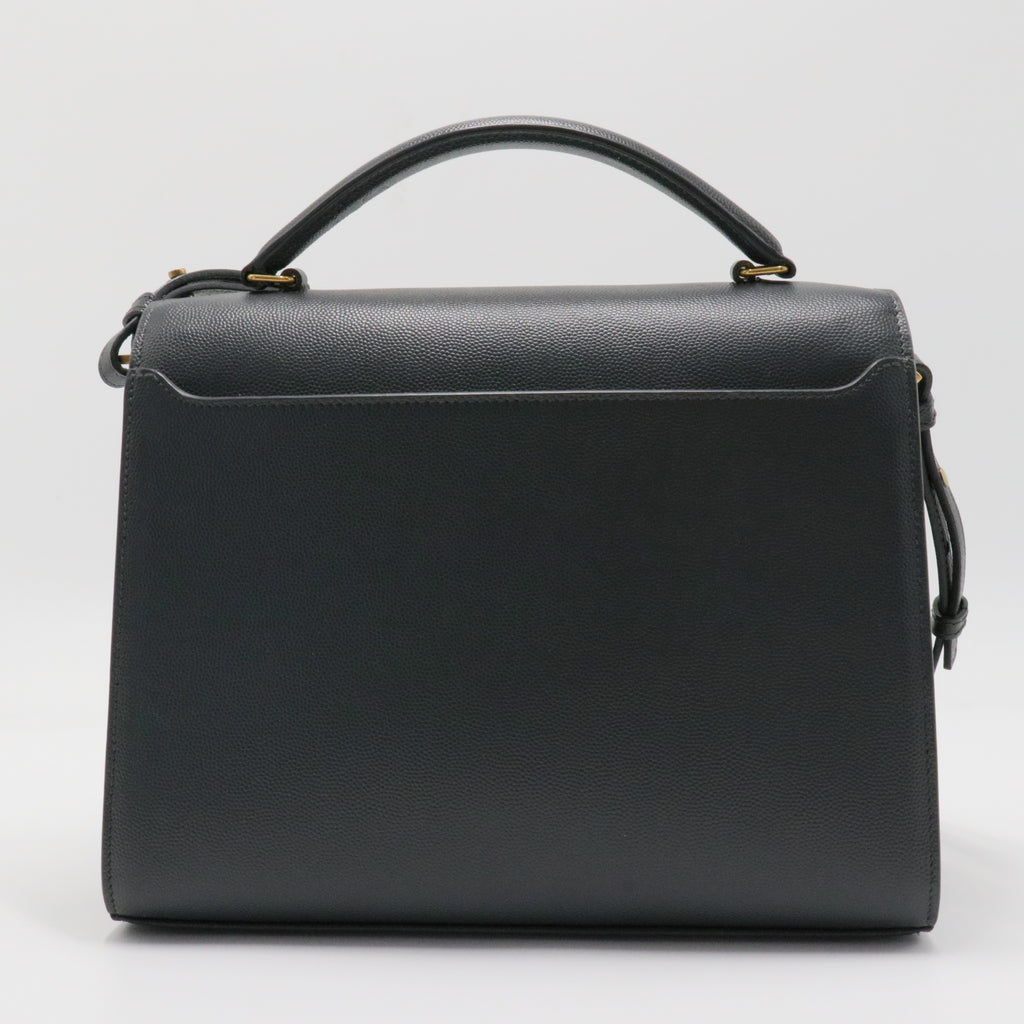 Cassandra Top Handle Bag Leather Medium