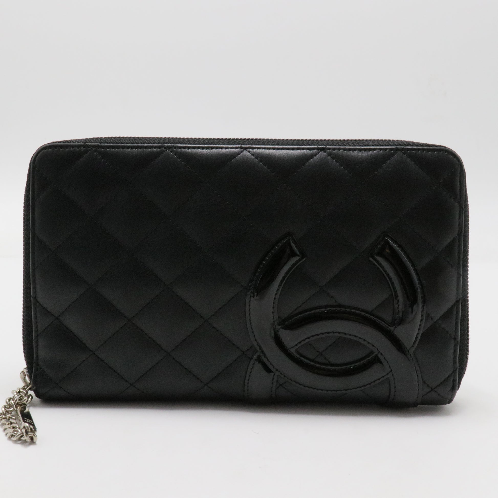 Cambon Zip Around Organizer Wallet Quilted