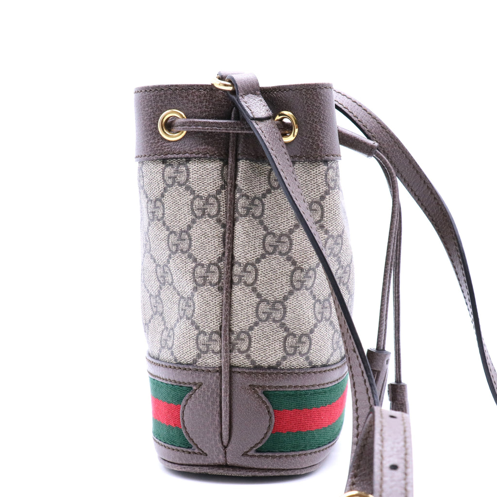 Ophidia Bucket Bag GG Coated Canvas Mini
