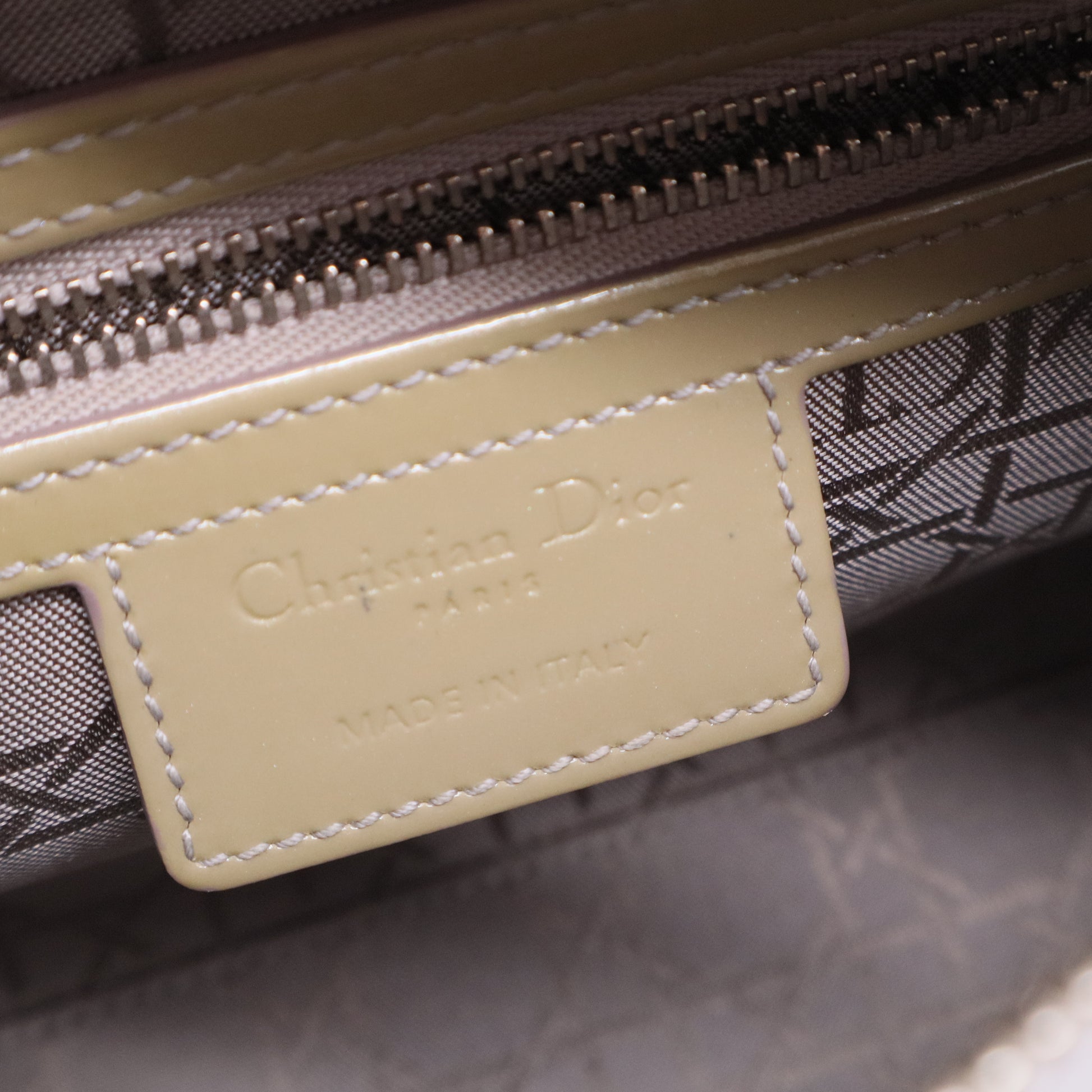 Medium Patent Lady Dior Bag