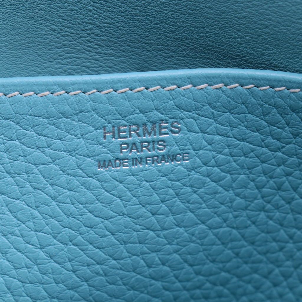 Hermes Halzan Bag Clemence 31 Twins B22086