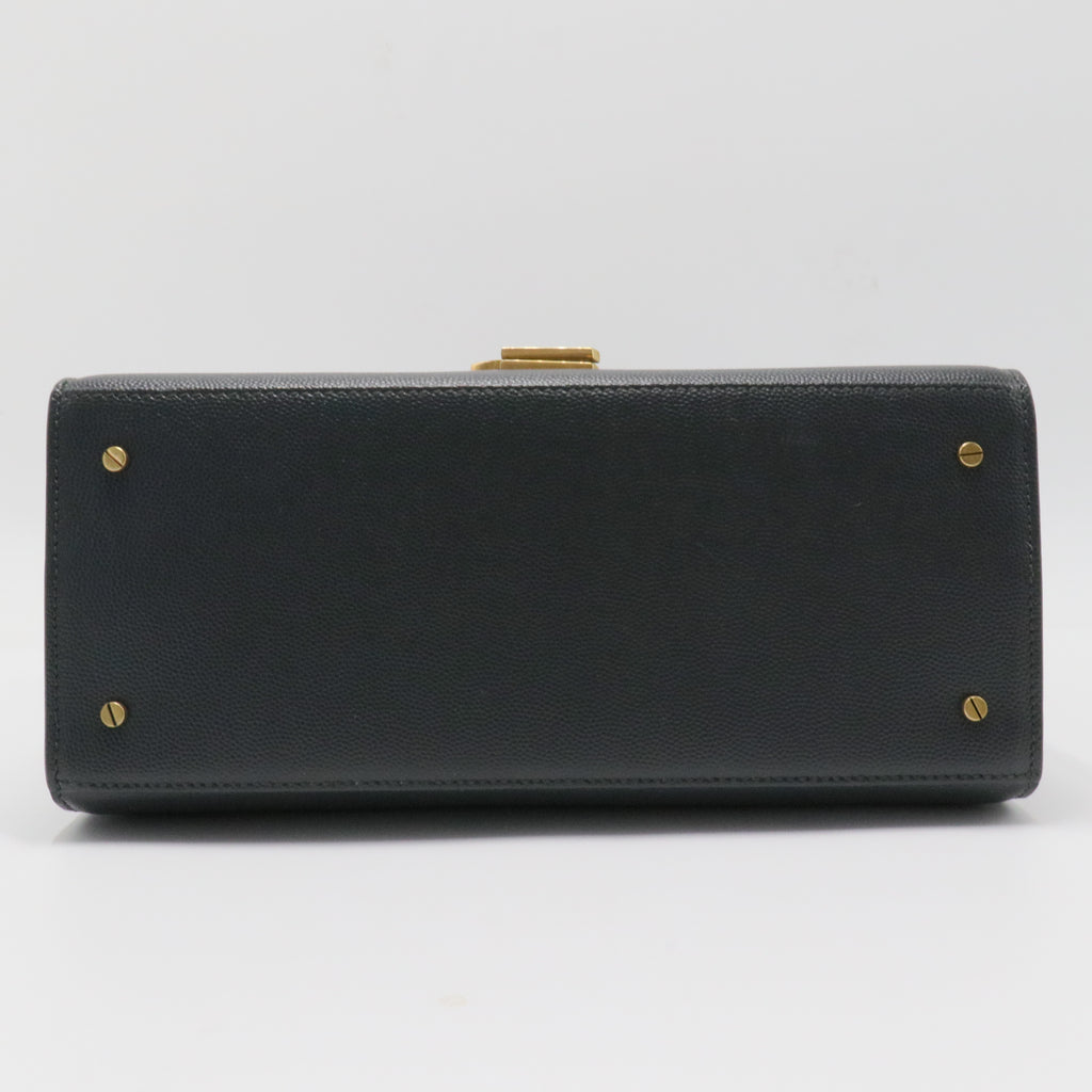 Cassandra Top Handle Bag Leather Medium