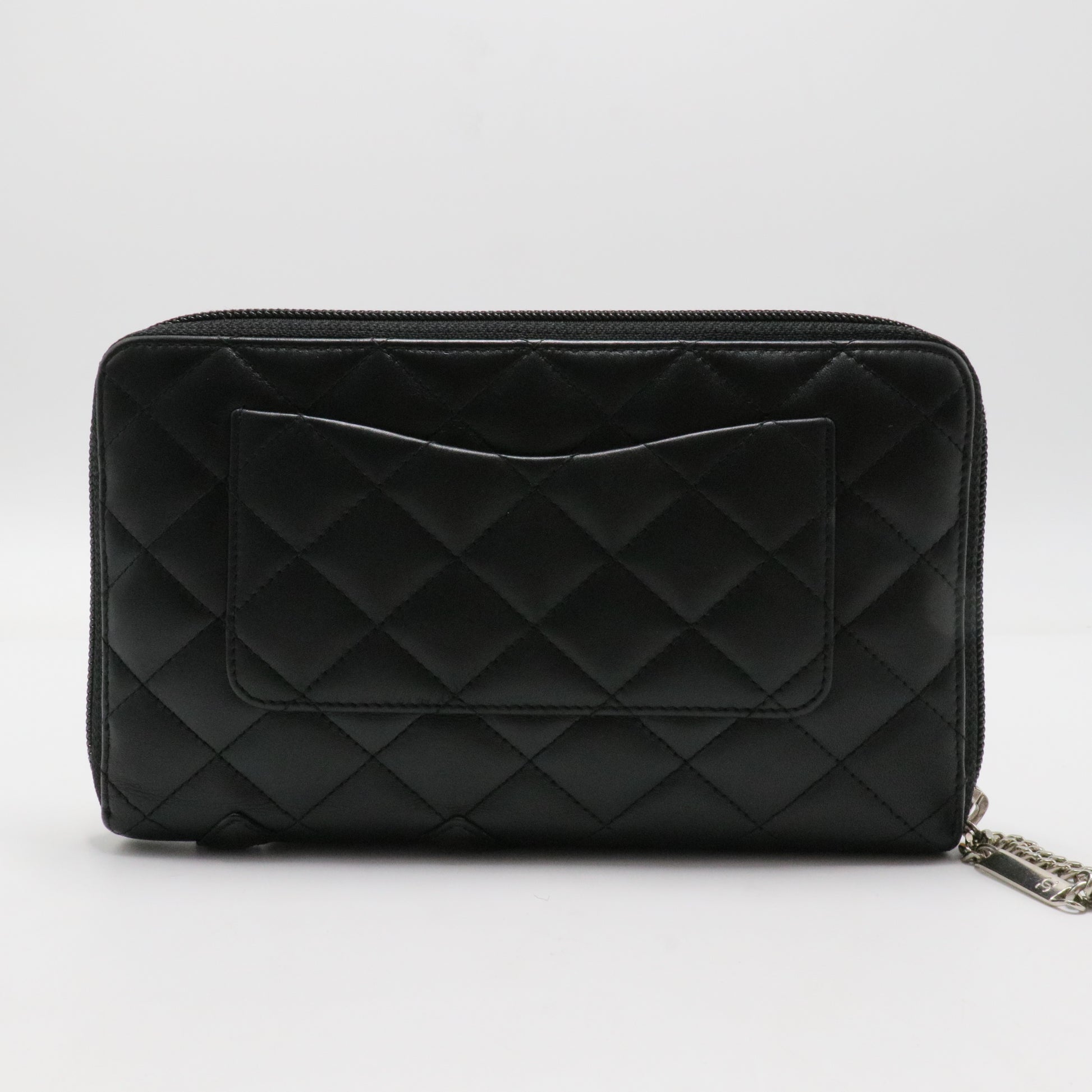 Cambon Zip Around Organizer Wallet Quilted