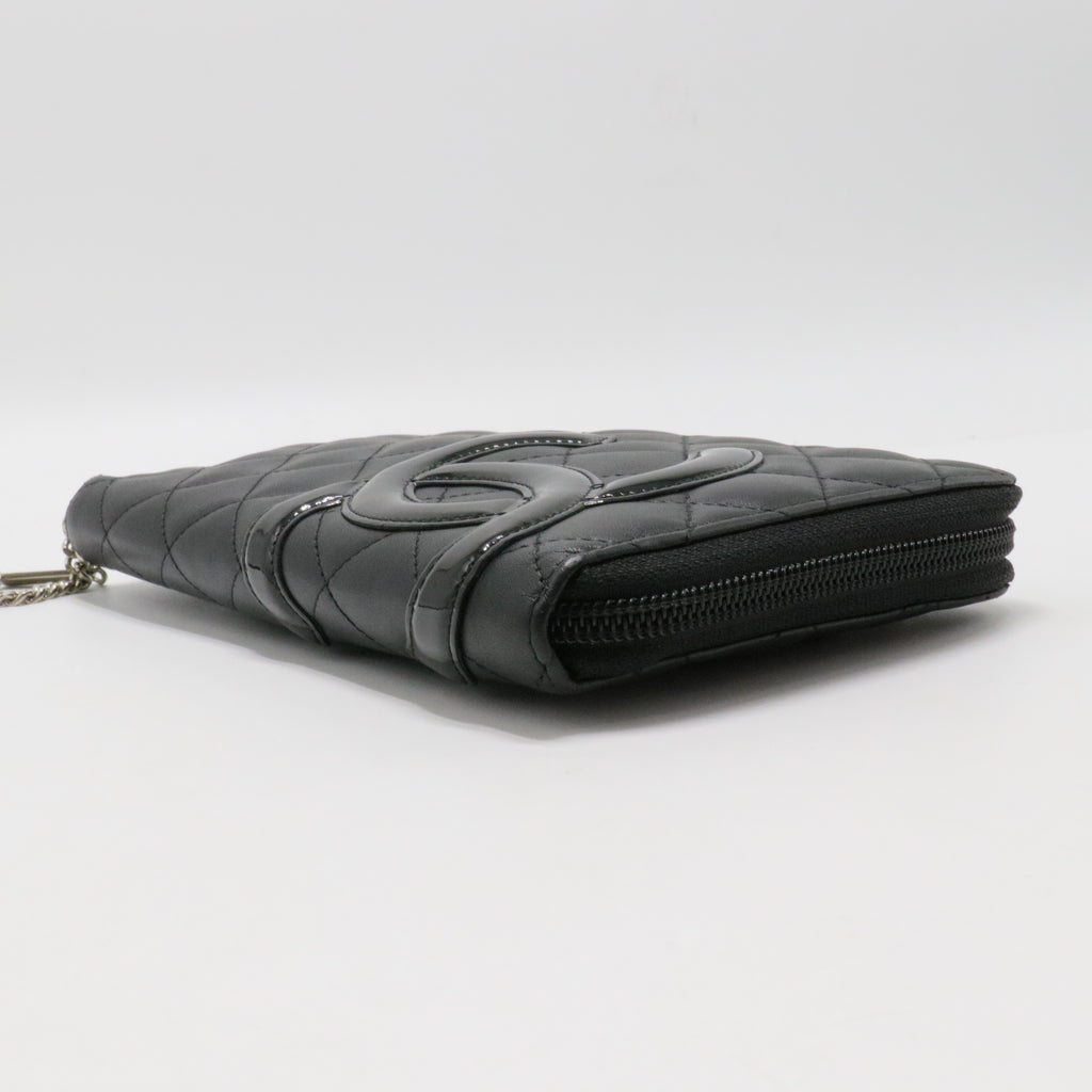 Cambon Zip Around Organizer Wallet Quilted