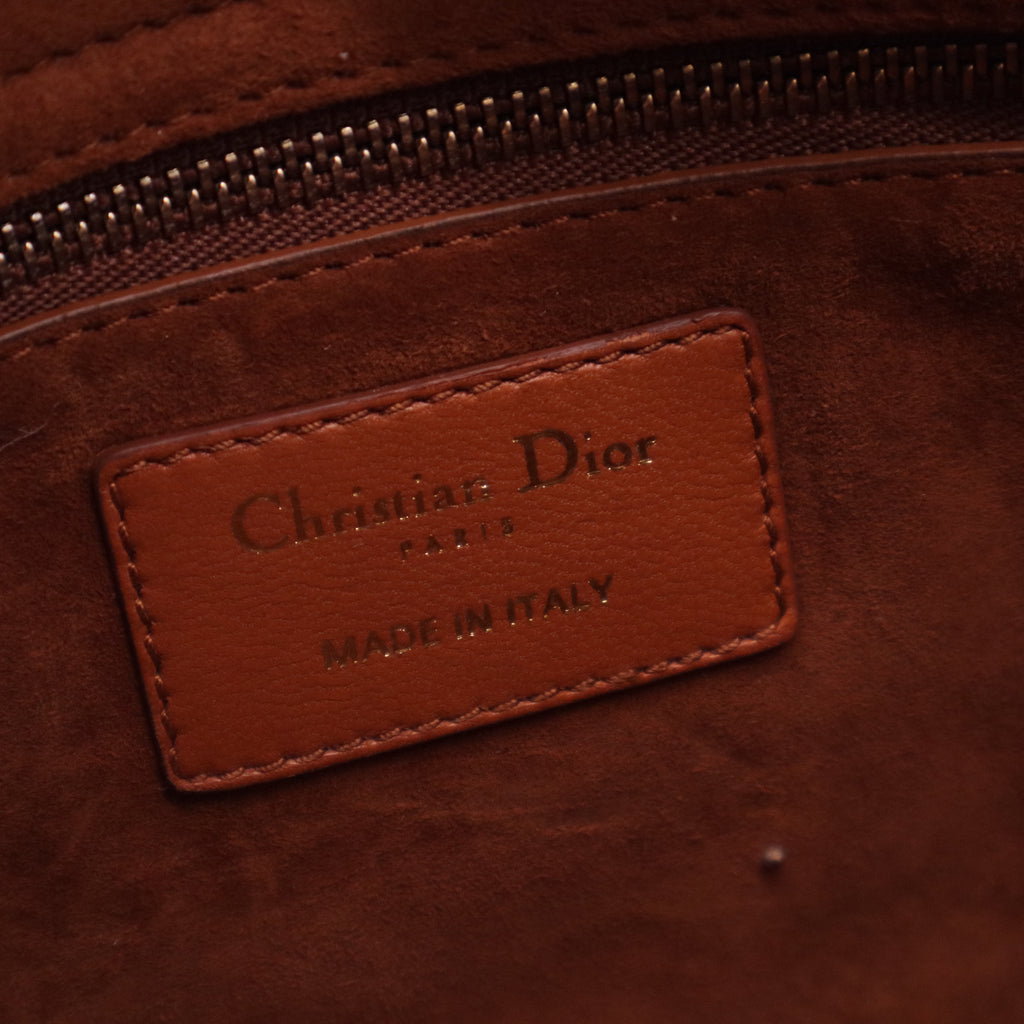 Supple Lady Dior Bag Cannage Studded Lambskin Mini