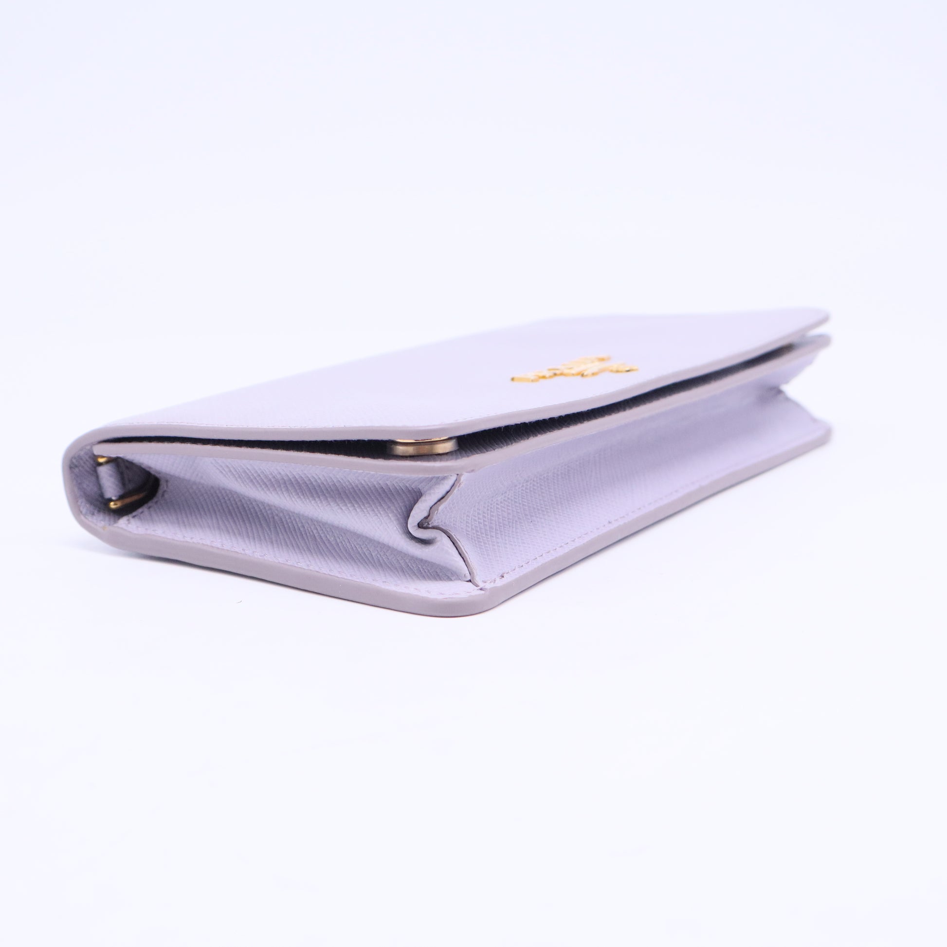 Wallet on Chain Saffiano Leather B20813