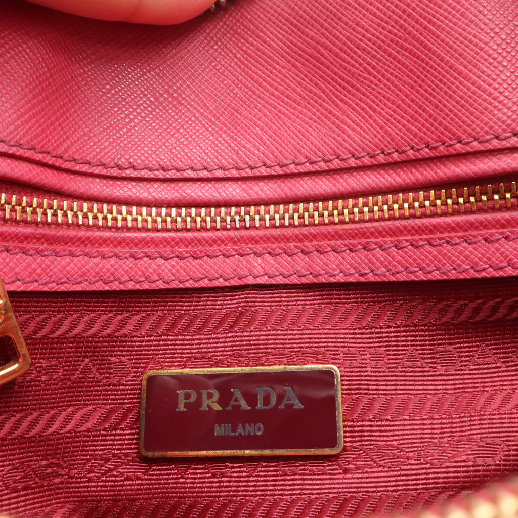 Prada Saffiano Lux Promenade Small Tote Bag B22970