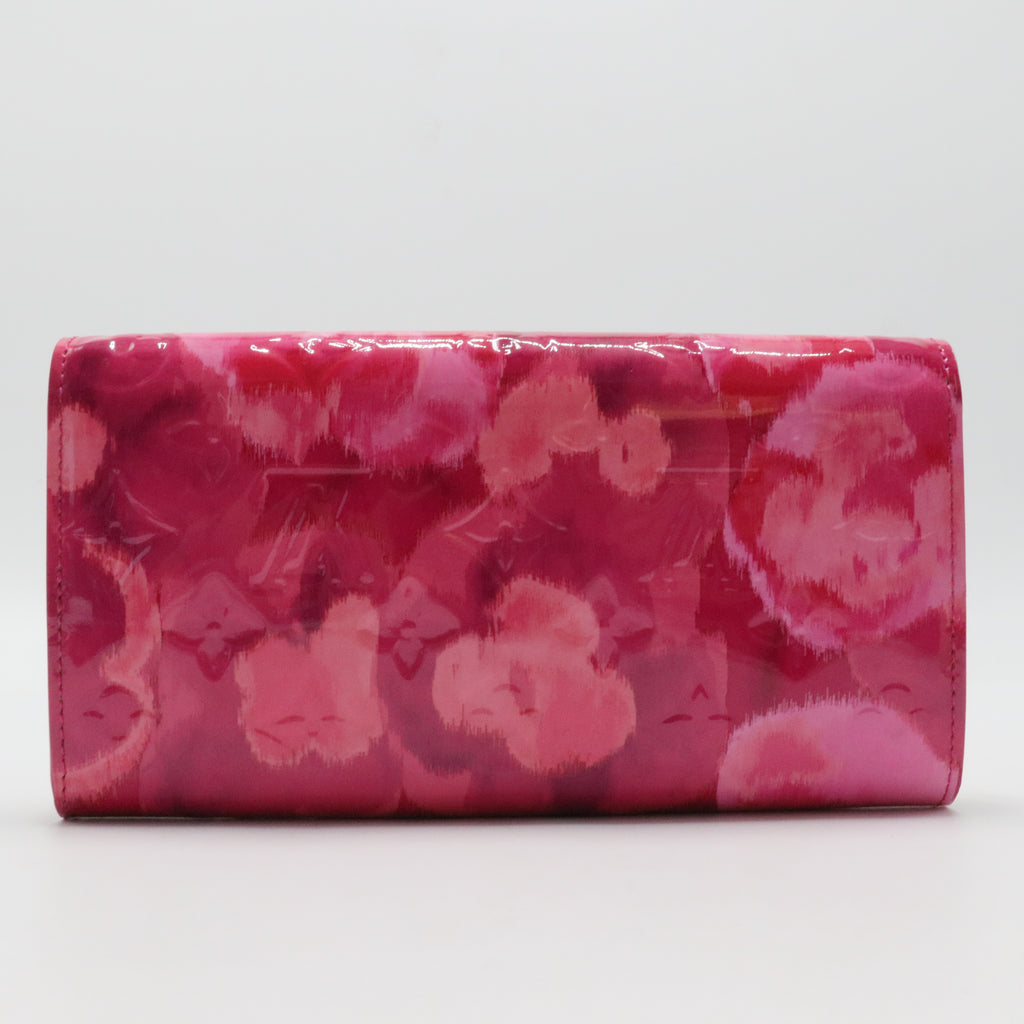 Vernis Ikat Sarah Wallet Rose Indien
