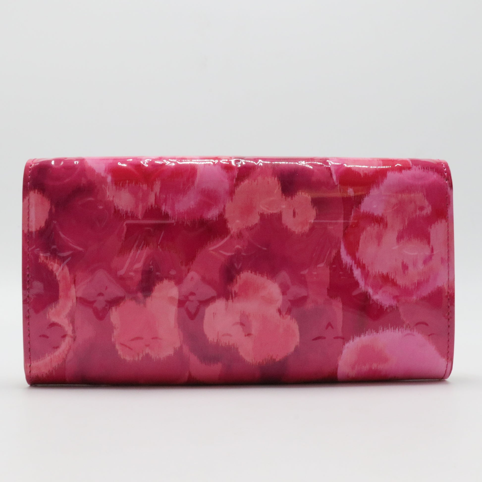 Vernis Ikat Sarah Wallet Rose Indien