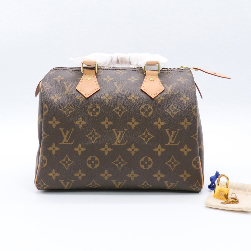 Borsa Monogram Speedy 25 Marrone Monogramma twins