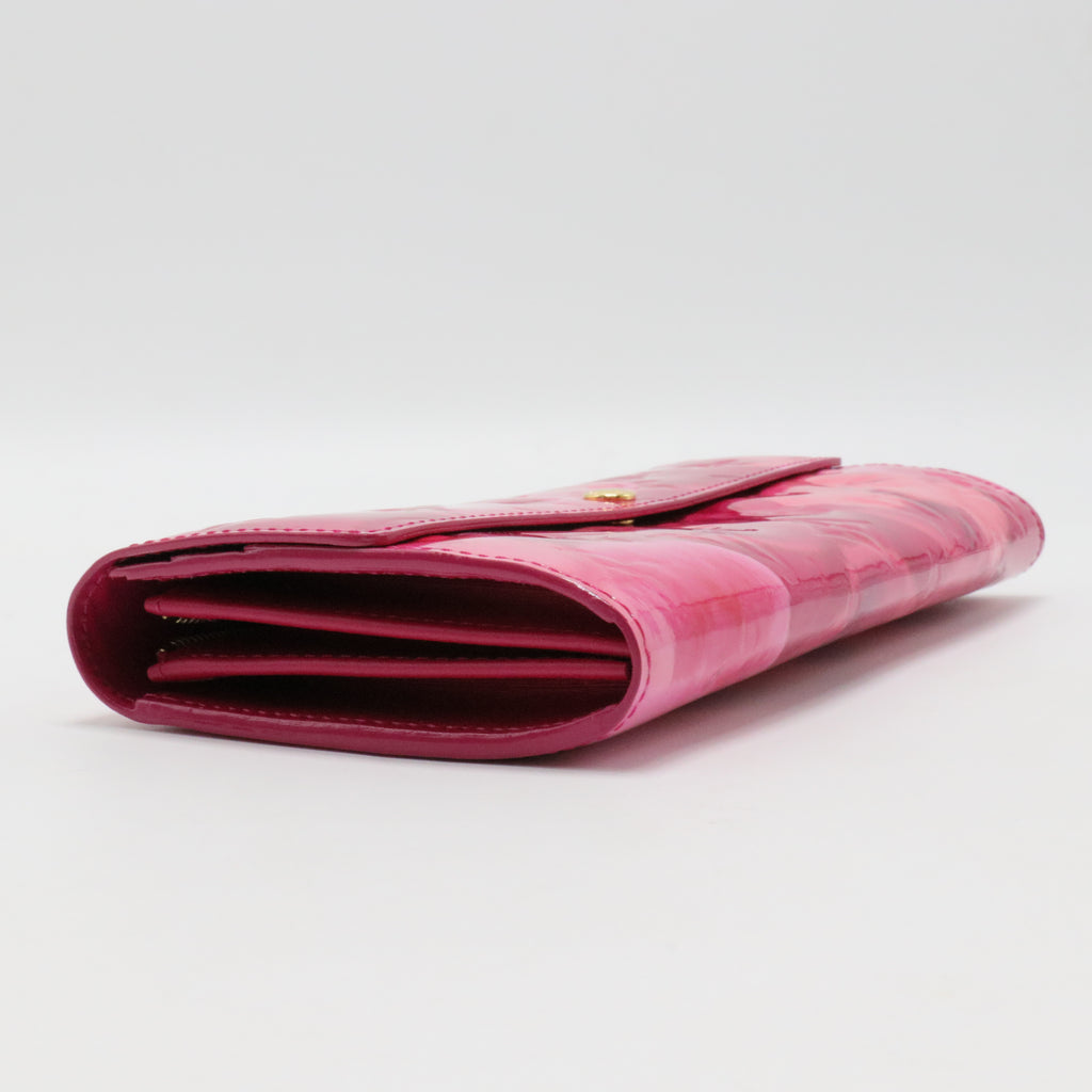 Vernis Ikat Sarah Wallet Rose Indien