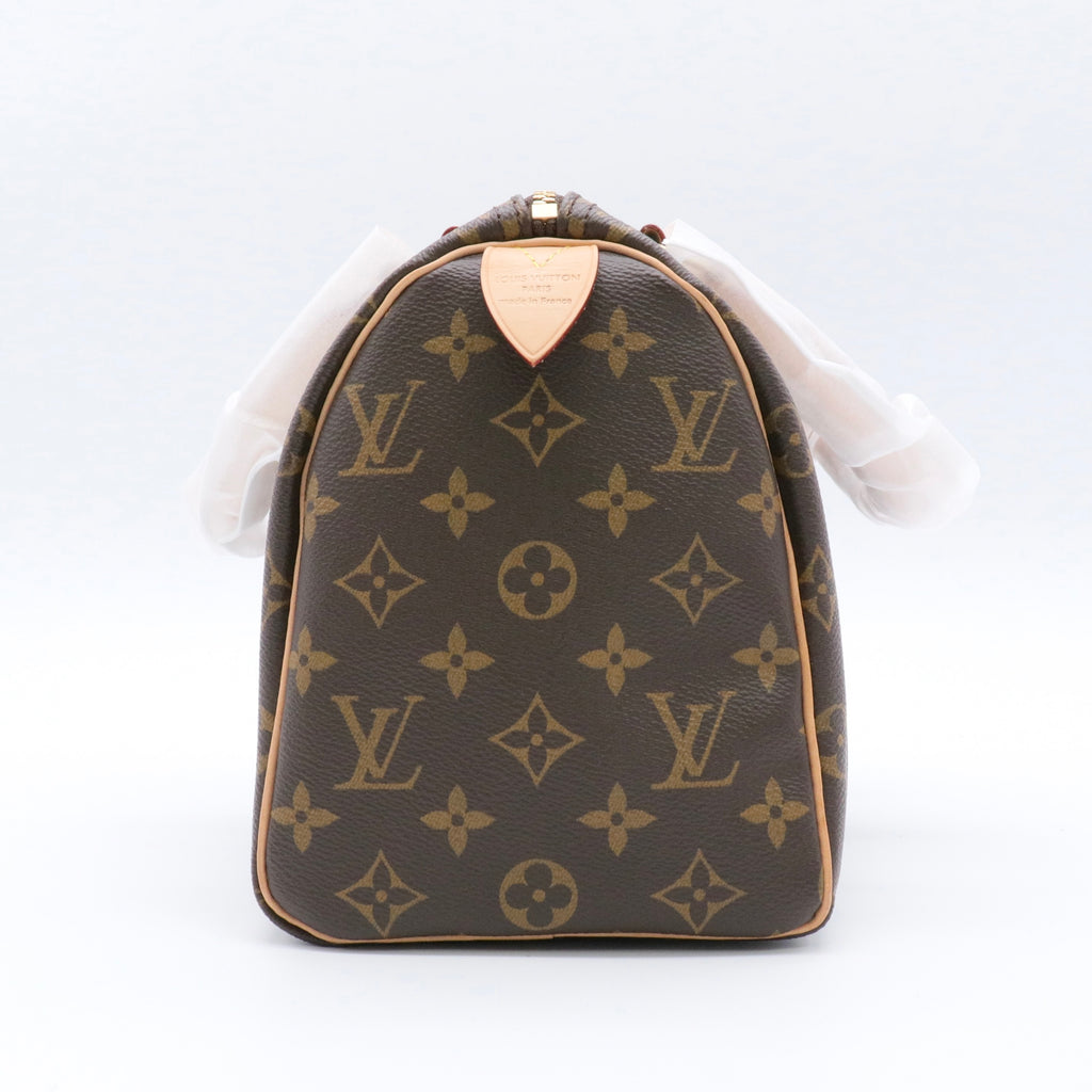 Borsa Monogram Speedy 25 Marrone Monogramma twins