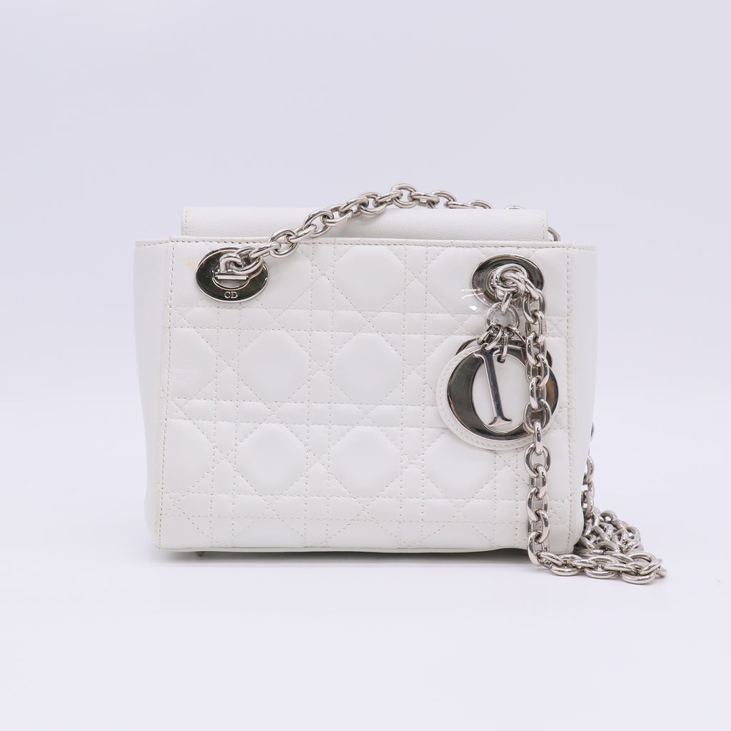 Dior  lambskin cannage lady double chain bag Twins LDJ5349