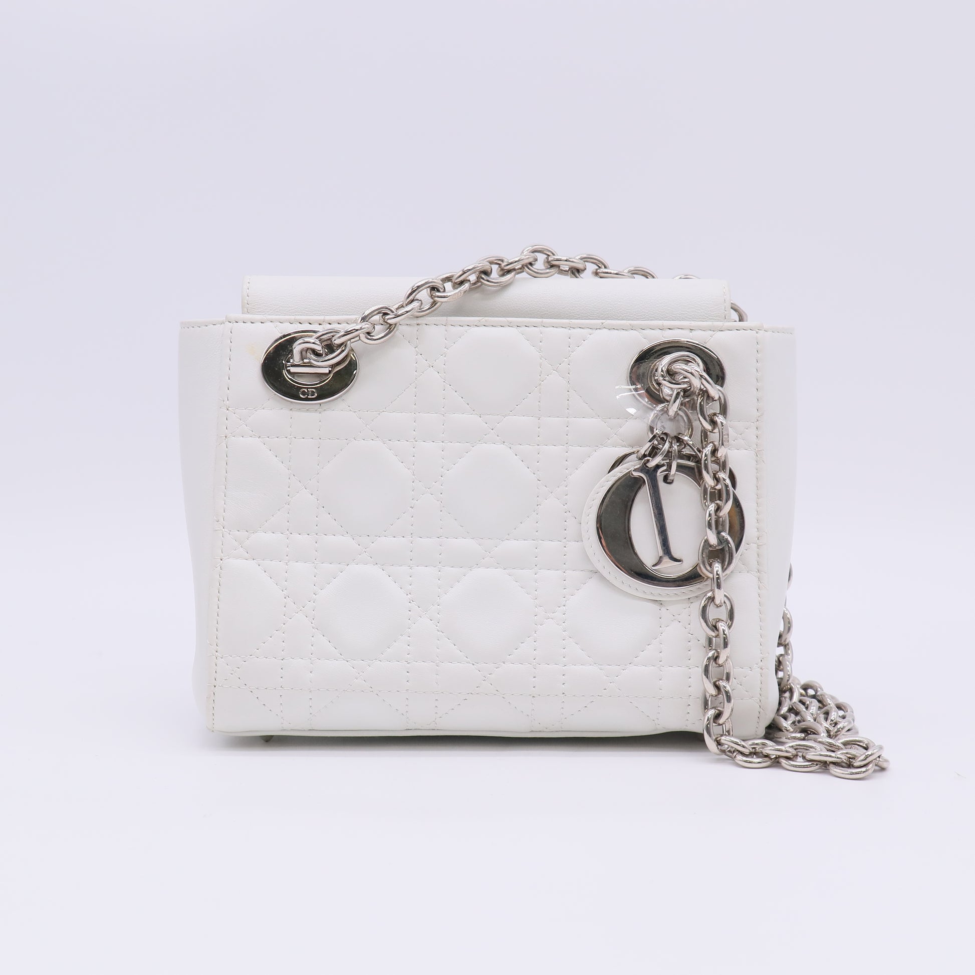 Dior  lambskin cannage lady double chain bag Twins LDJ5349