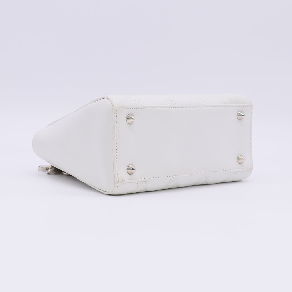 Dior  lambskin cannage lady double chain bag Twins LDJ5349