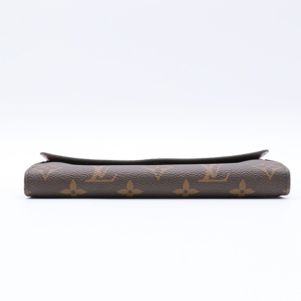 Brown Monogram Portefeuille Sarah Wallet twins