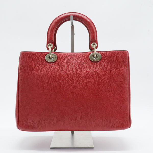 Diorissimo Tote Pebbled Leather Medium