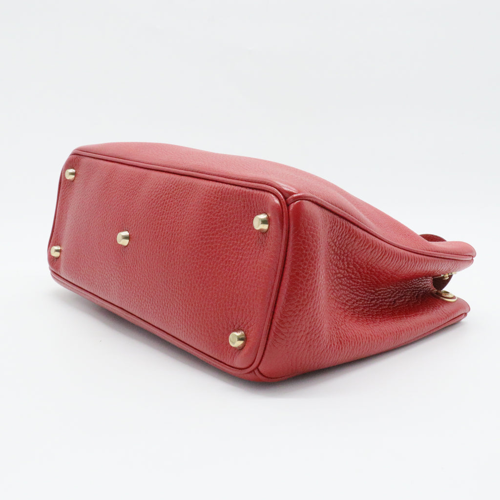 Diorissimo Tote Pebbled Leather Medium