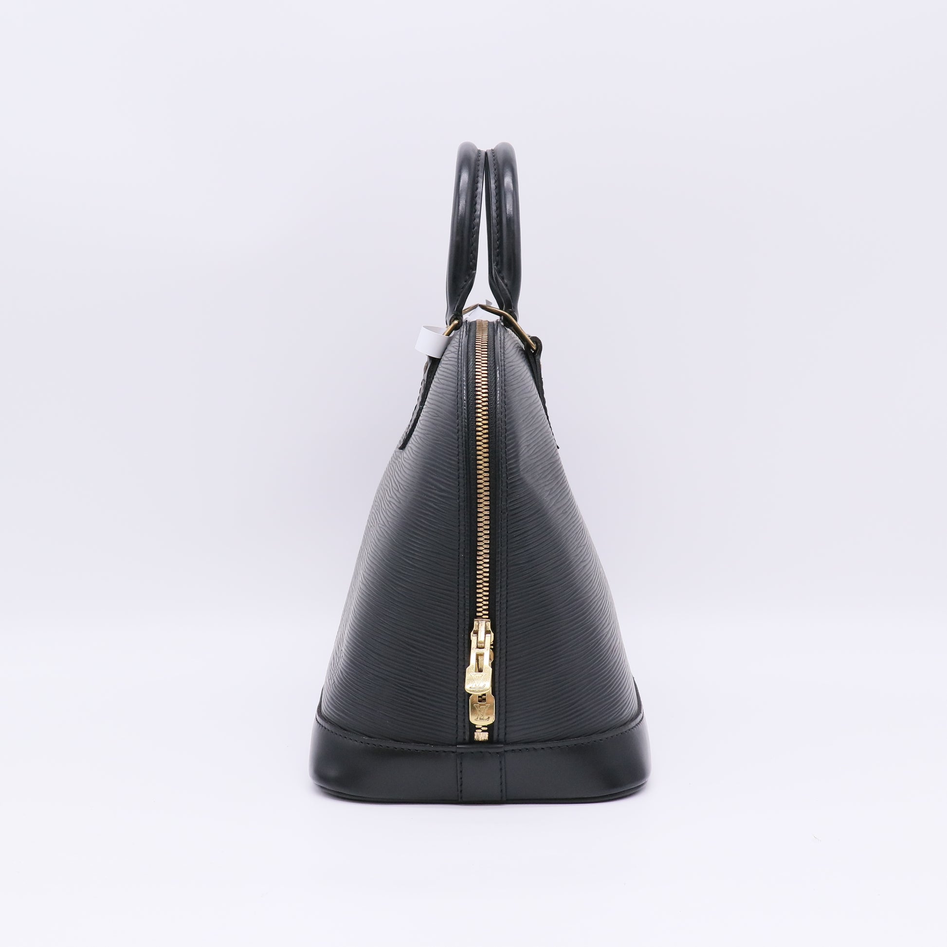 Louis Vuitton Black Epi Leather Alma PM Bag twins B23087