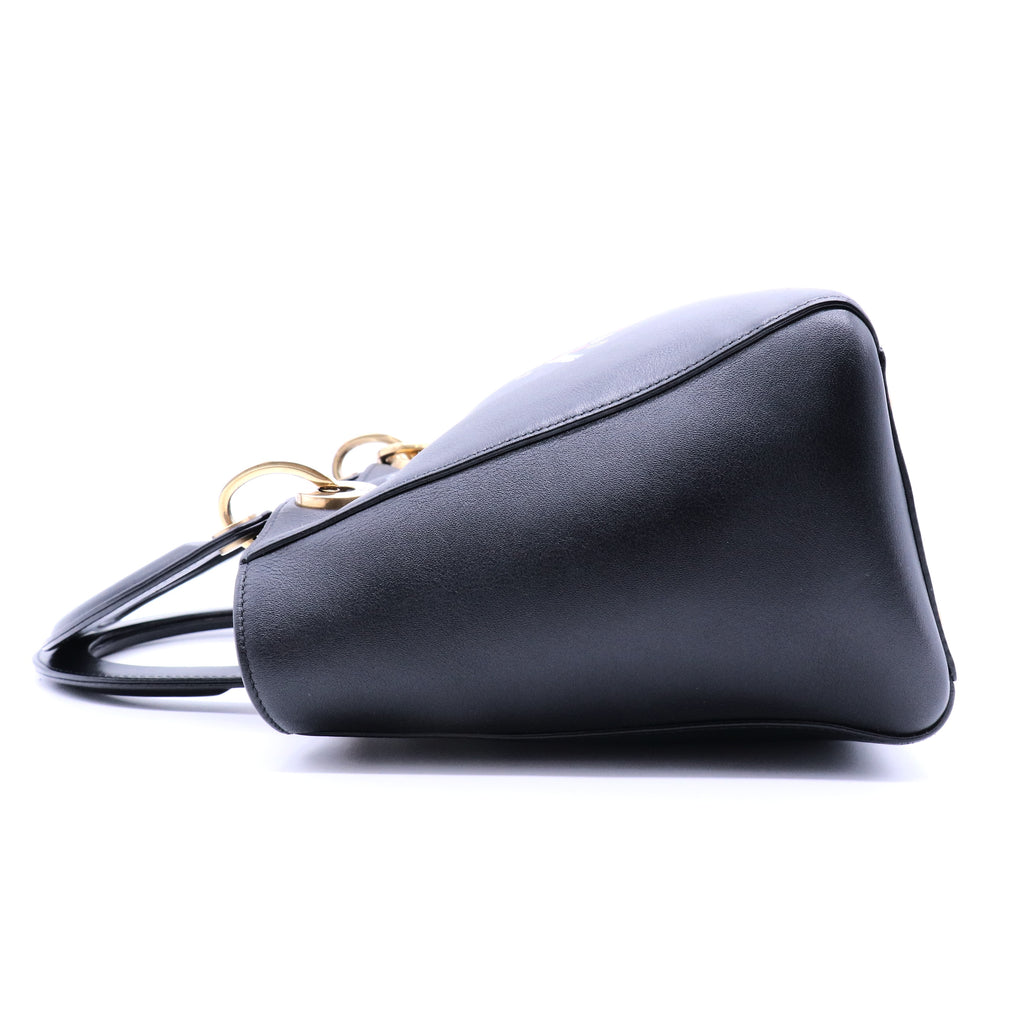 2017 Medium Calfskin Death Tarot Card Lady Dior satchel