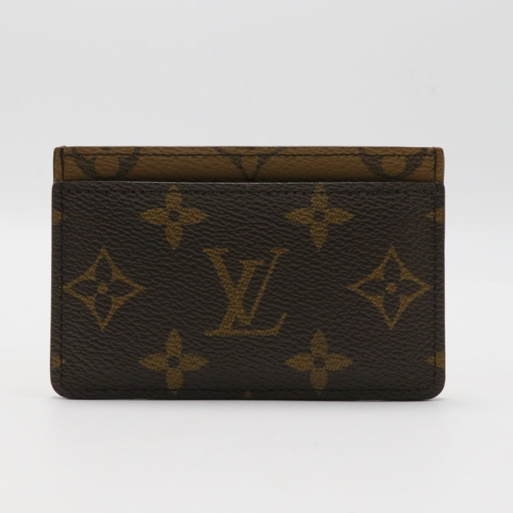 Card Holder Reverse Monogram Canvas