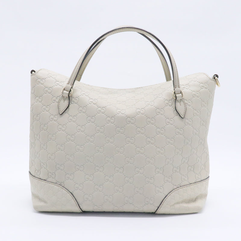 Bree Top Handle Bag Guccissima Leather Small