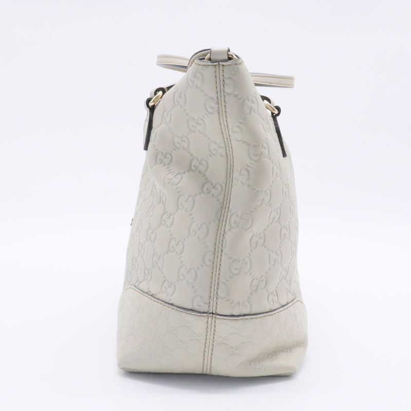 Bree Top Handle Bag Guccissima Leather Small