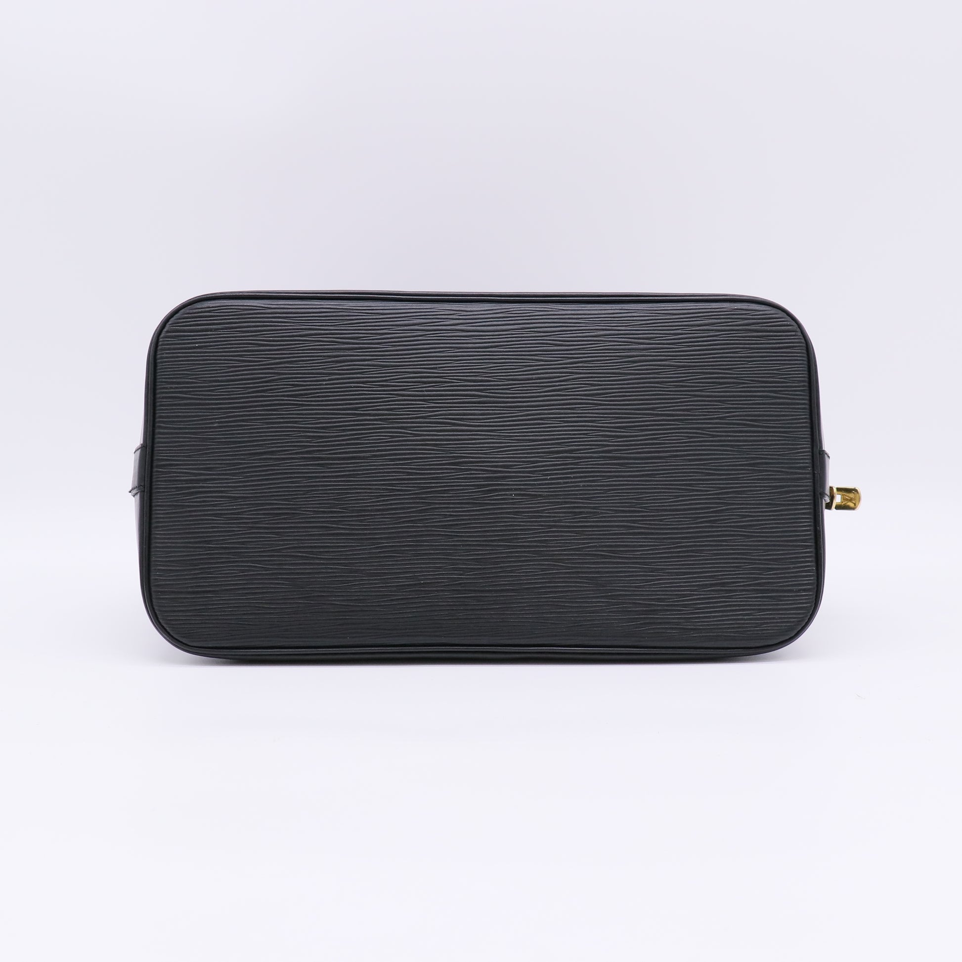 Louis Vuitton Black Epi Leather Alma PM Bag twins B23087