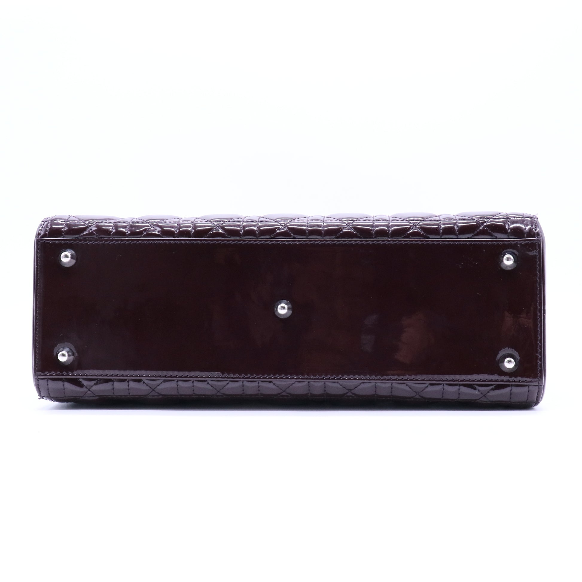 Patent Cannage Large Lady Dior