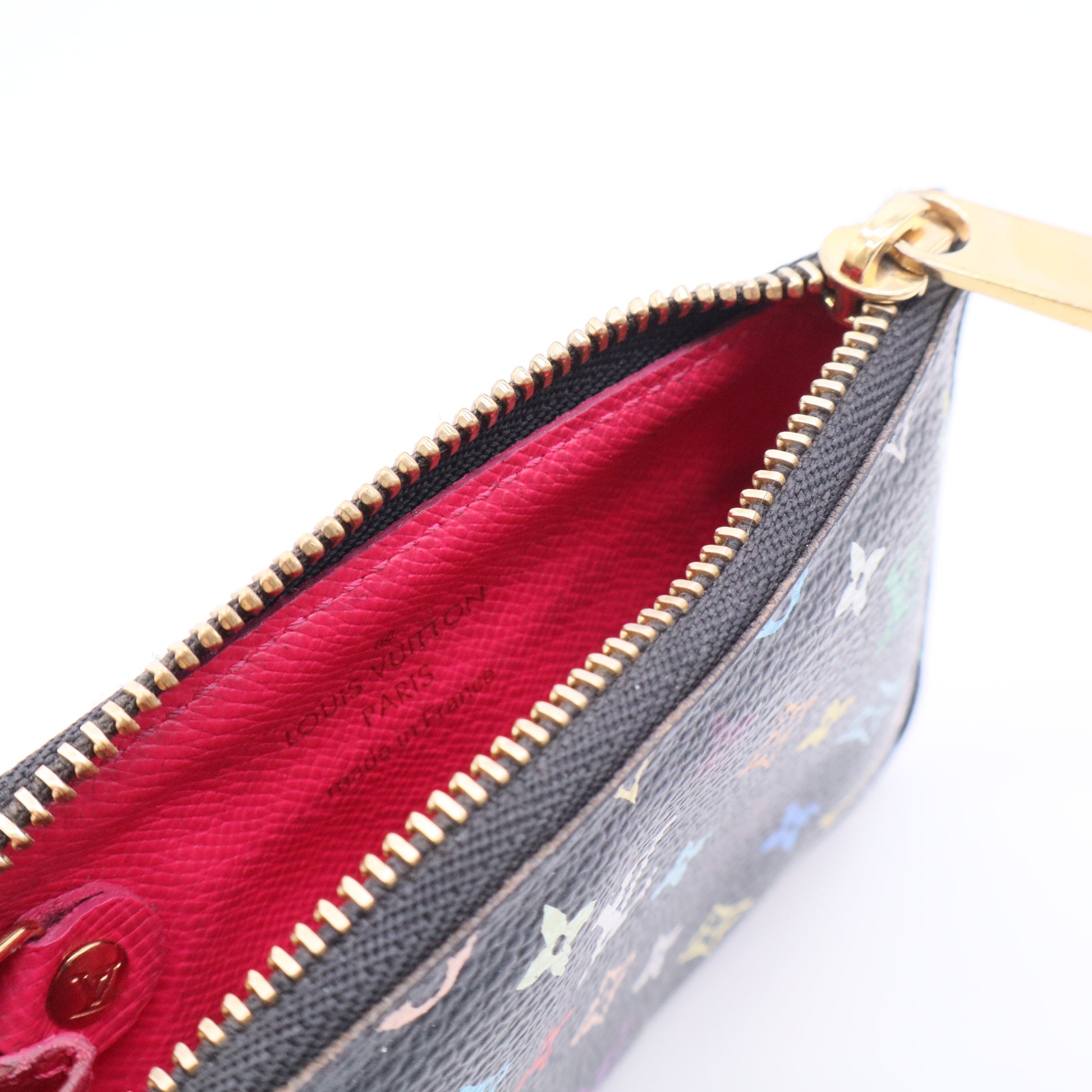 Multicolore Monogram Coin Pouch