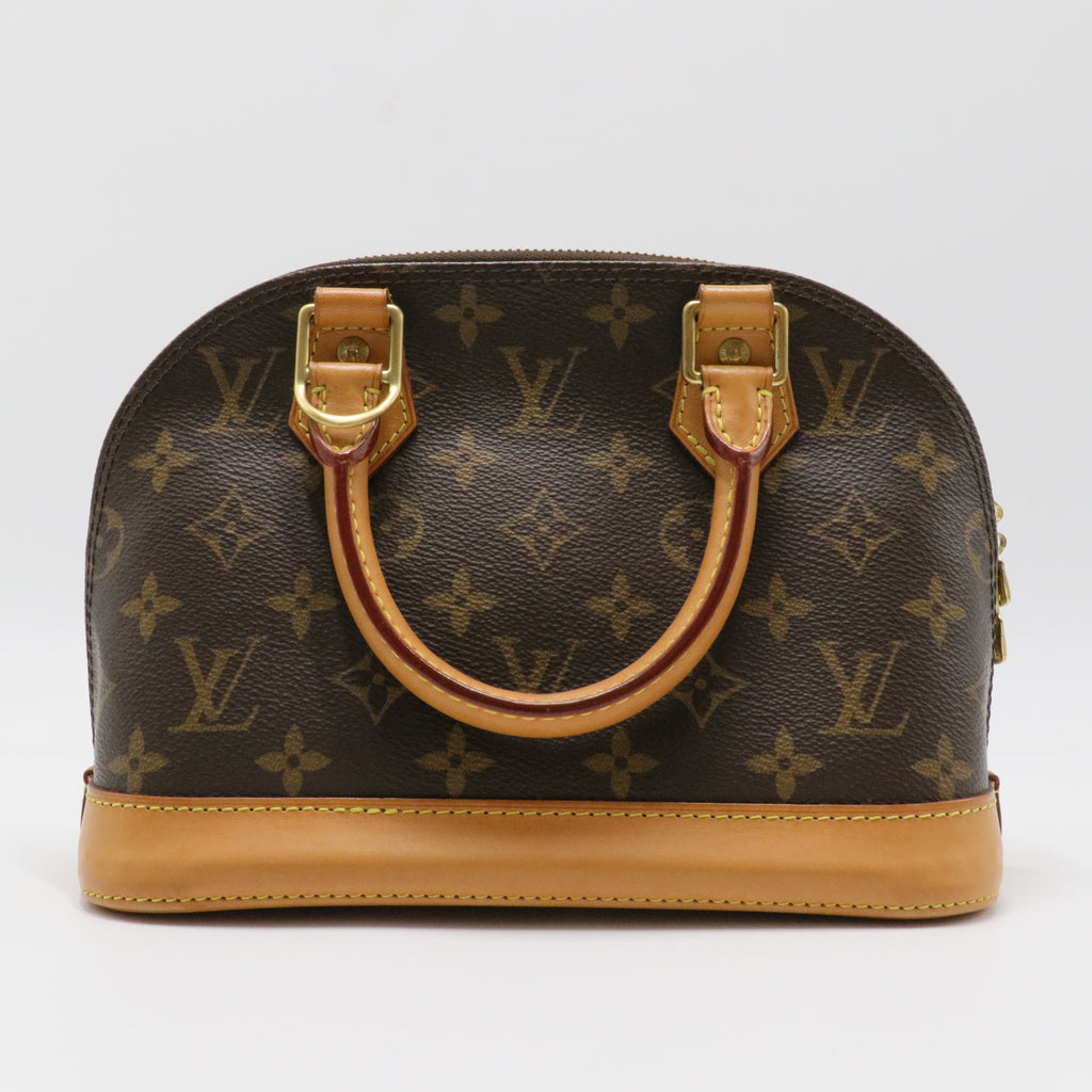 Alma Handbag Monogram Canvas BB