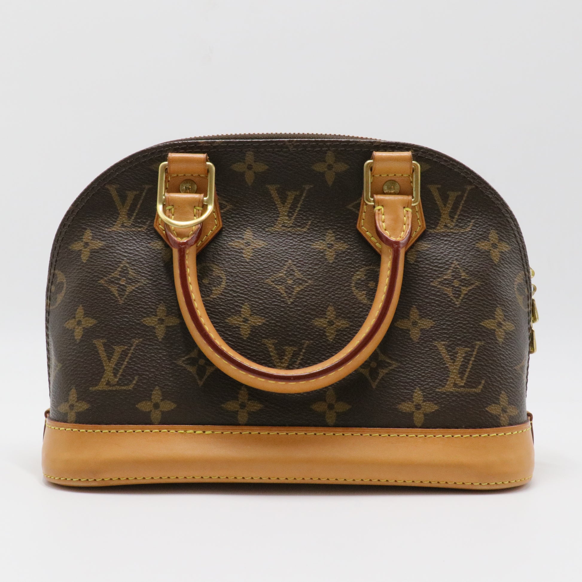 Alma Handbag Monogram Canvas BB