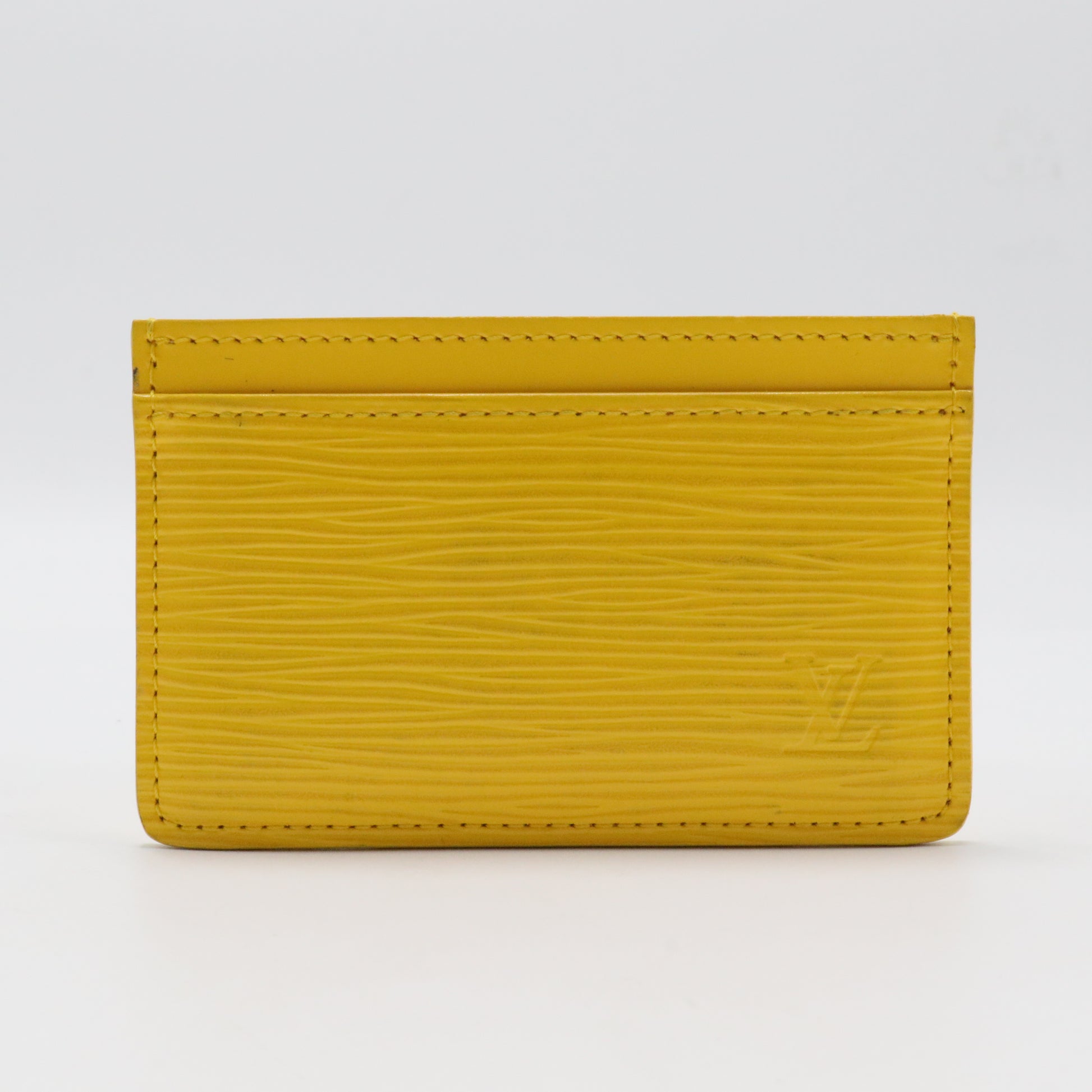 Epi Leather Wallet Case Holder