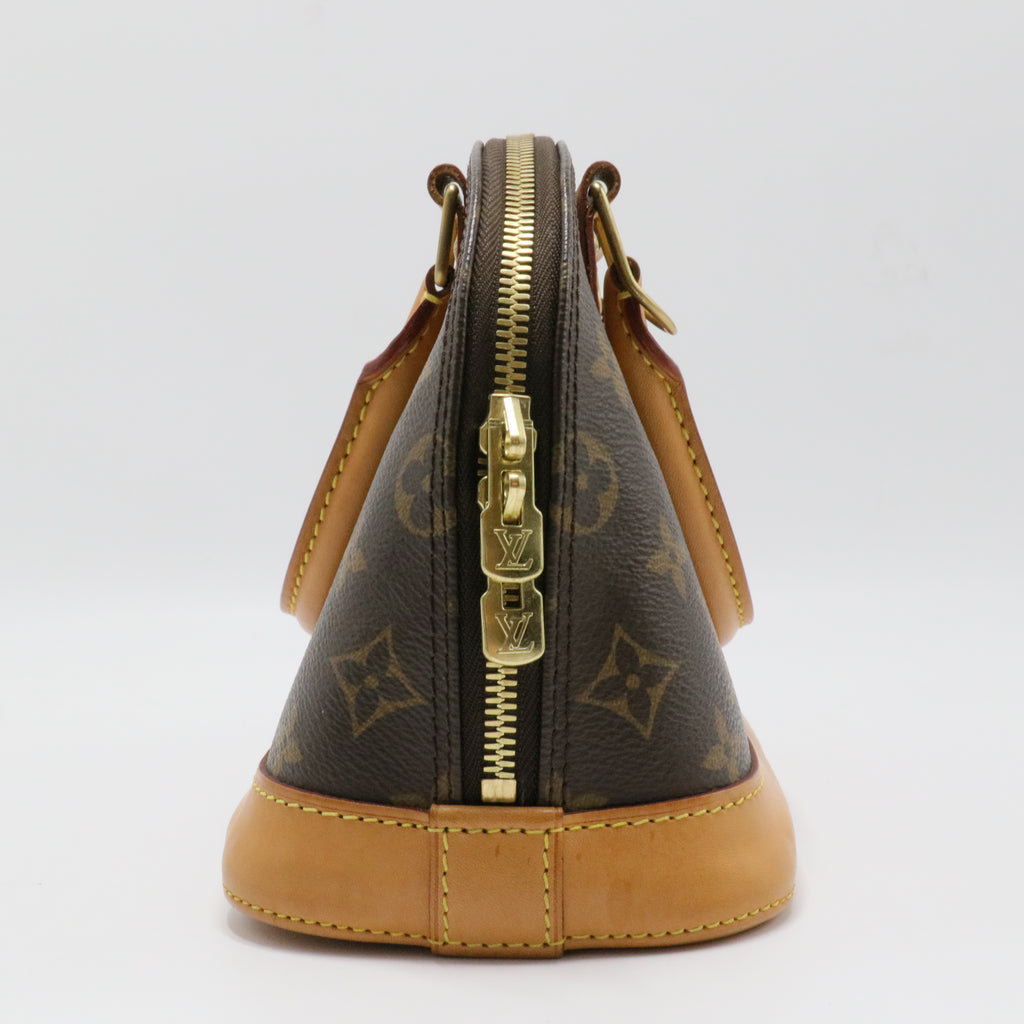 Alma Handbag Monogram Canvas BB