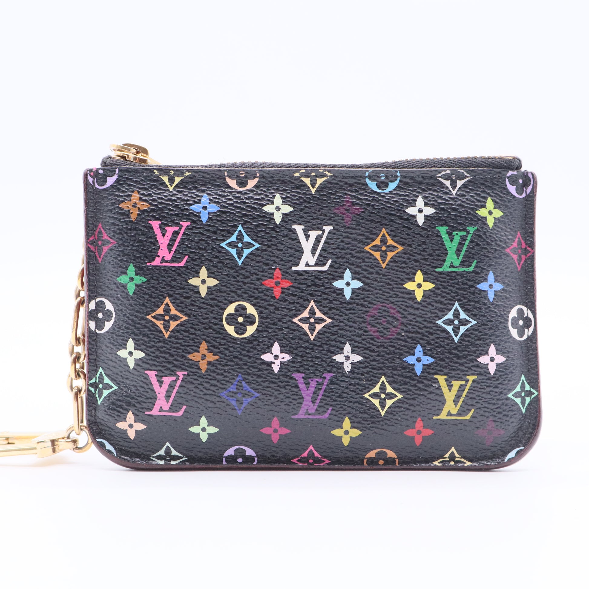 Multicolore Monogram Coin Pouch