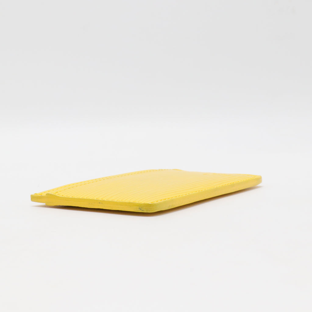Epi Leather Wallet Case Holder