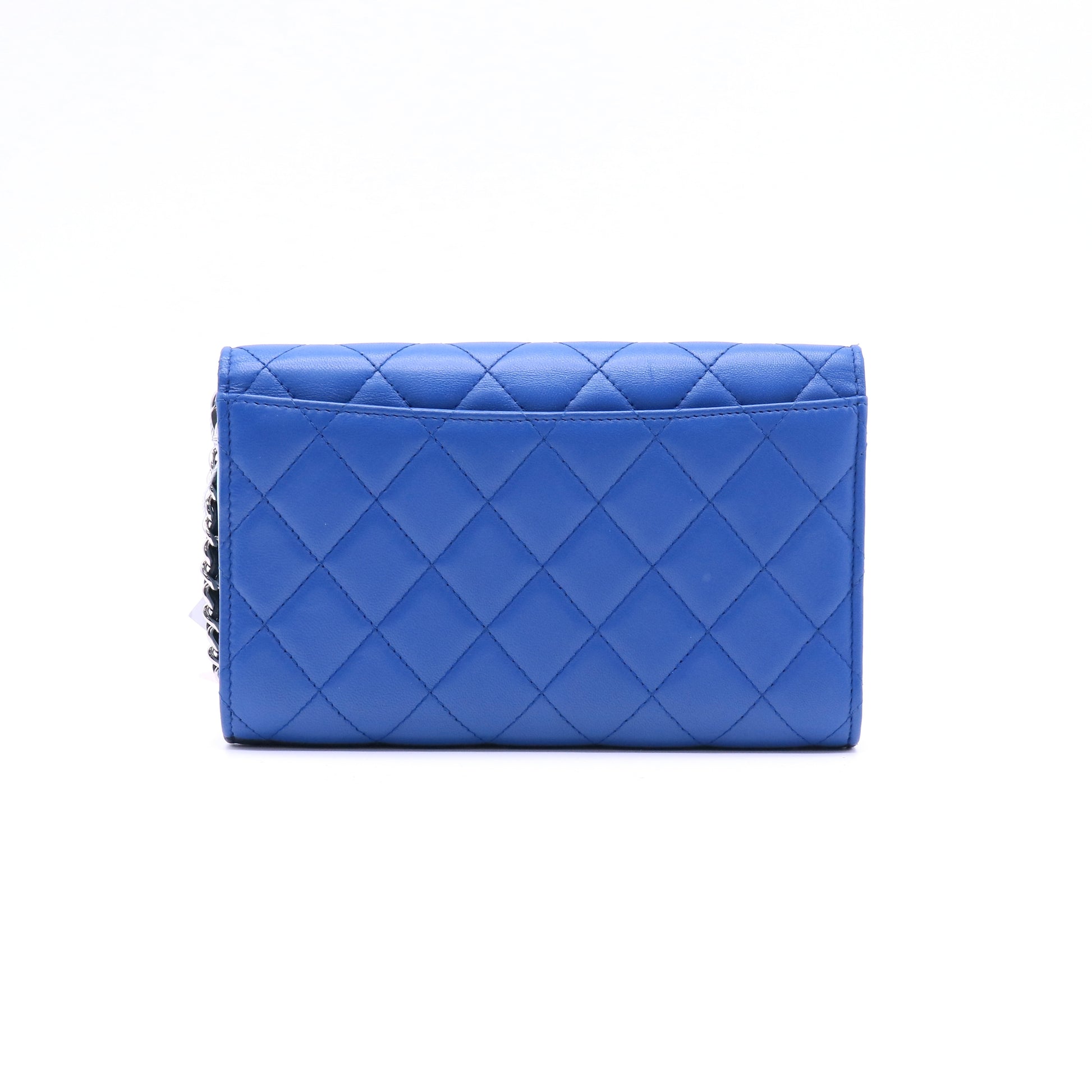 Wallet on Short Chain Quilted Lambskin Twins LDJ4029