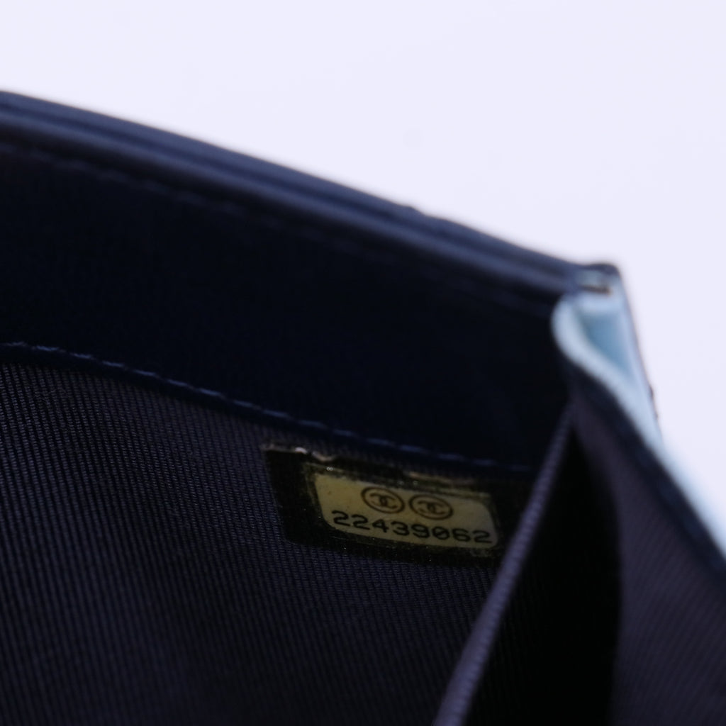 Wallet on Short Chain Quilted Lambskin Twins LDJ4029