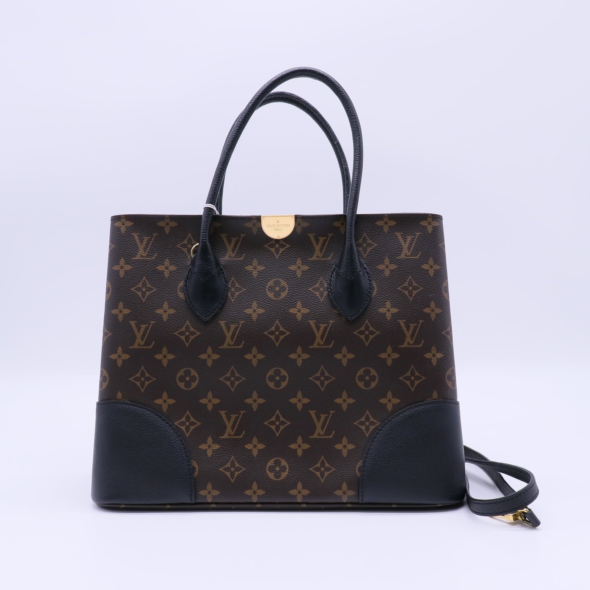 Louis Vuitton Black Monogram Canvas Flandrin Bag twins LDJ4028