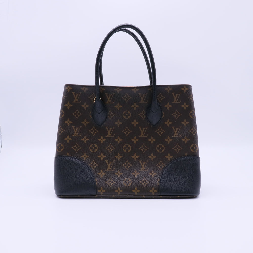 Louis Vuitton Black Monogram Canvas Flandrin Bag twins LDJ4028