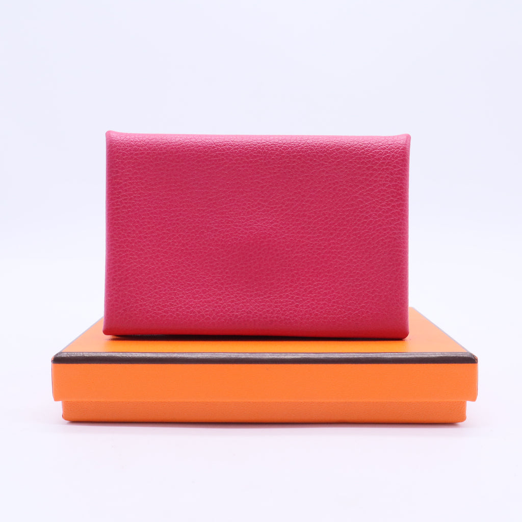 Chevre Chamkila Calvi Duo Card Case Rose Extreme W20256