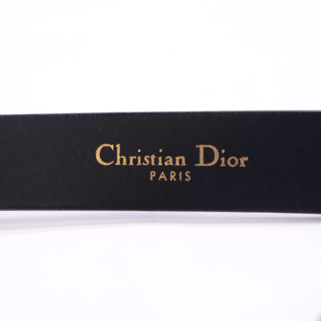 Calfskin Saddle Belt 75  Black W23715