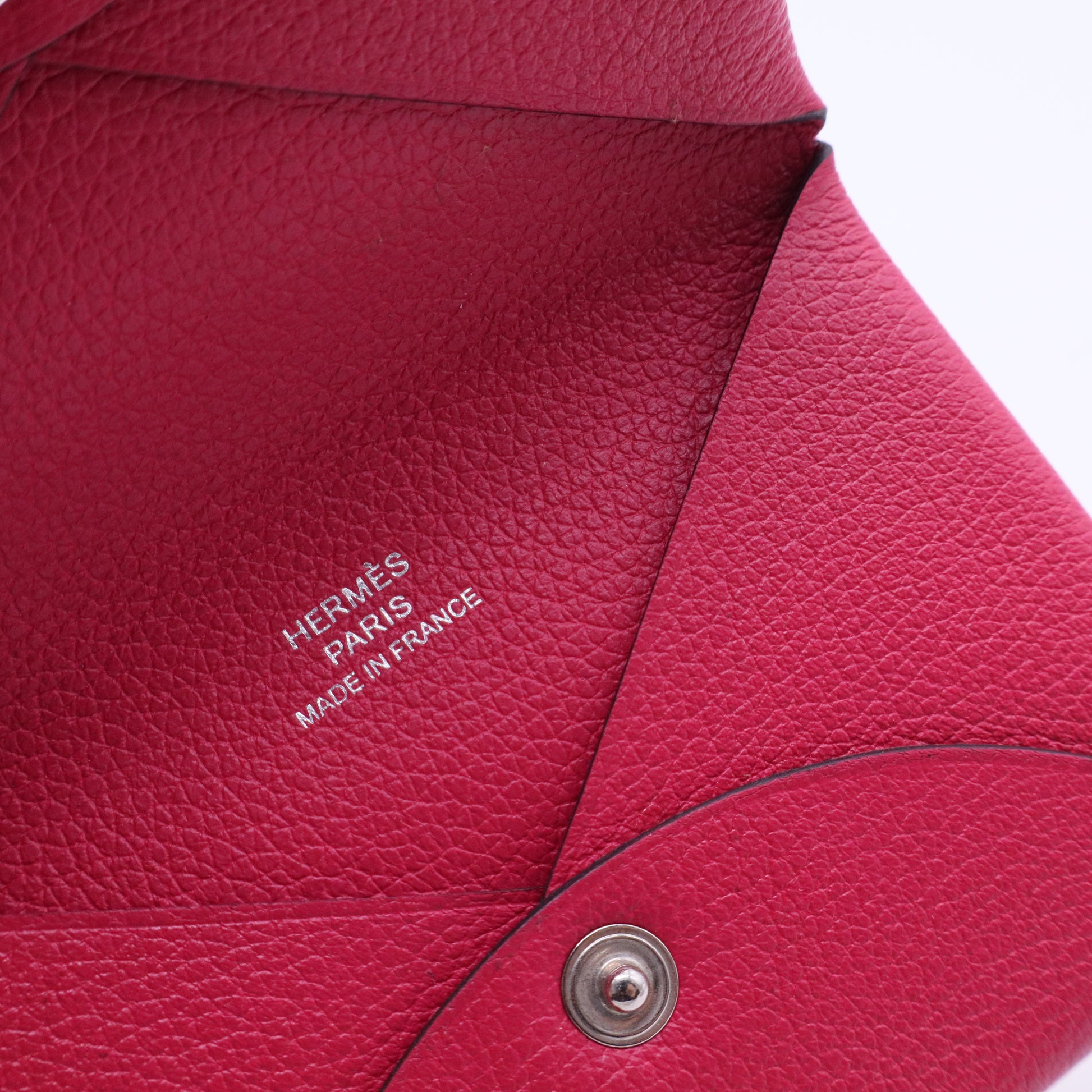 Chevre Chamkila Calvi Duo Card Case Rose Extreme W20256
