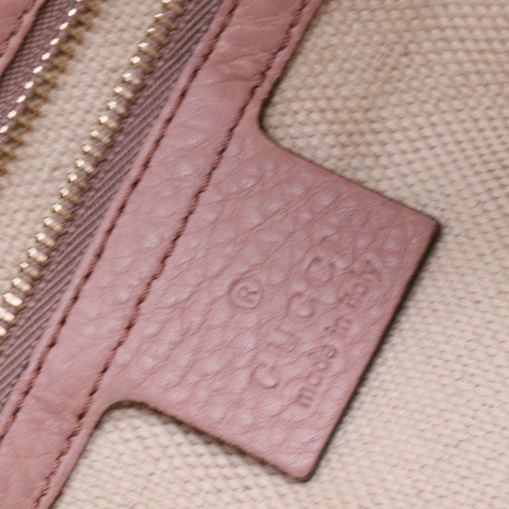 Cellarius Calfskin Medium Soho Chain Shoulder Bag Dark Cipria