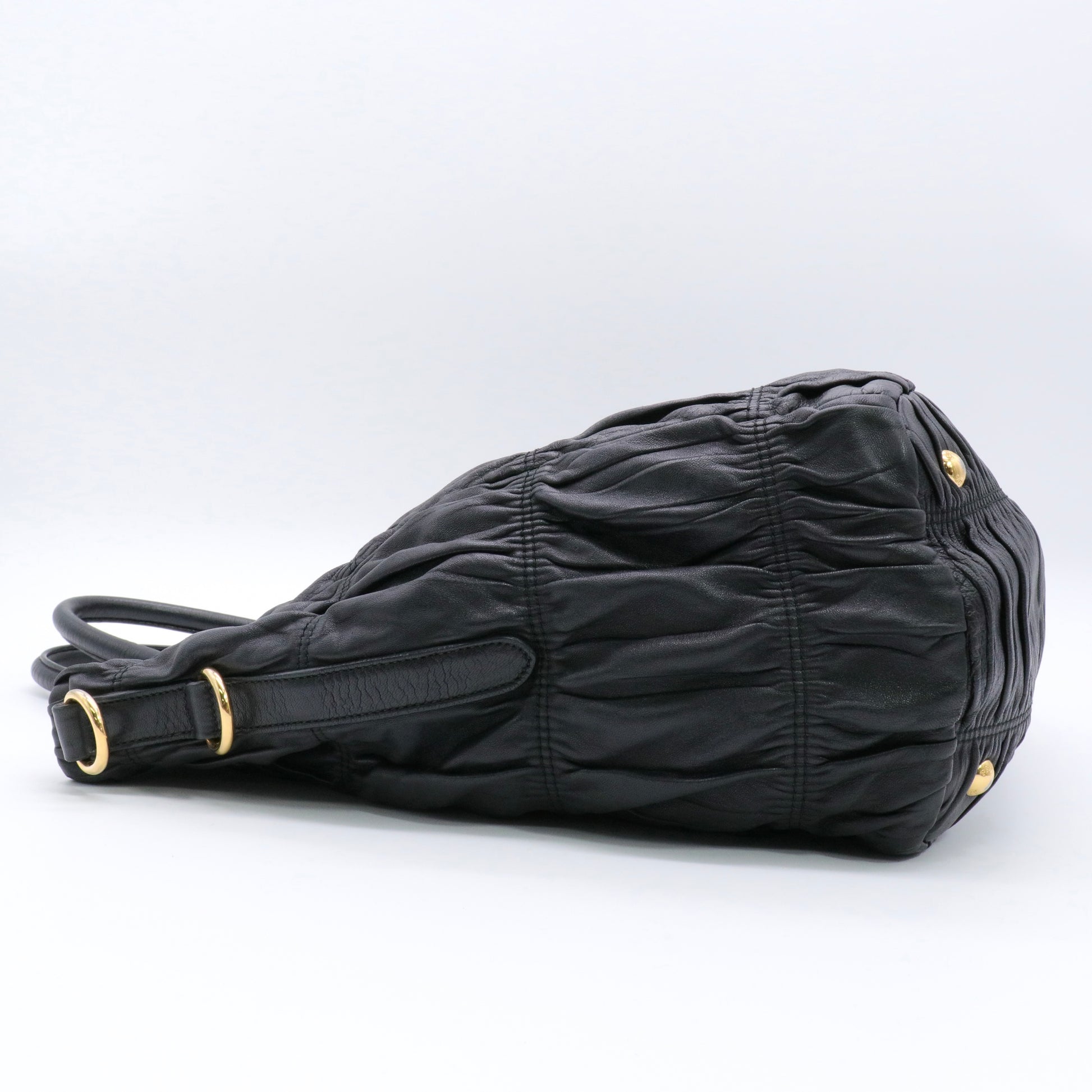Nappa Gaufre Tote w/ Strap twins